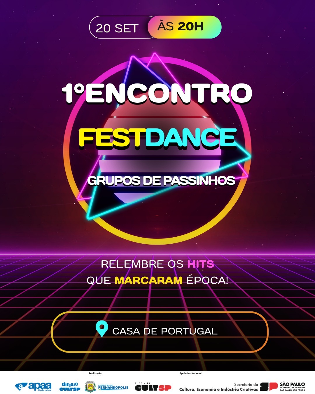 Sábado tem “1º Fest Dance – Encontro de Grupos de Passinhos”