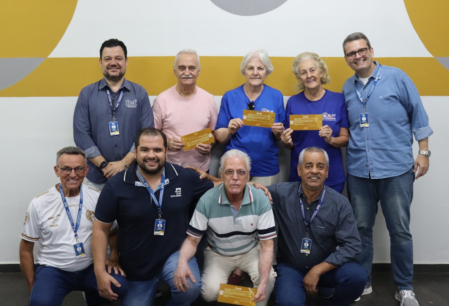 Educadores participam de encontro na FEF