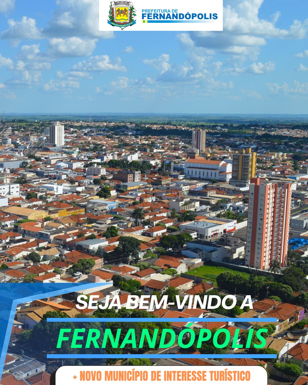 Fernandópolis se torna “município turístico” na classificação do Ministério