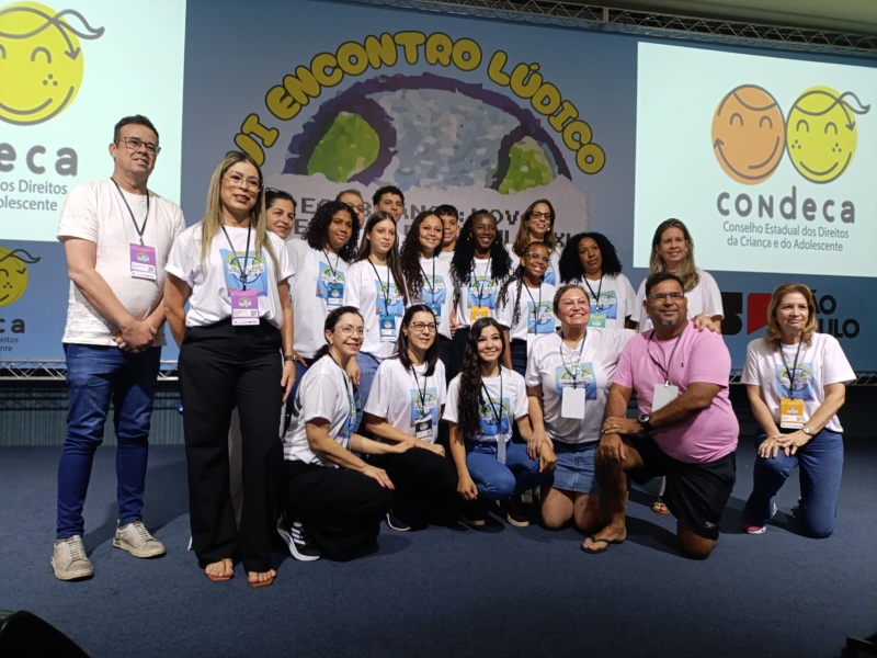 Adolescentes de Votuporanga e Mira Estrela marcam presença no VI Encontro Lúdico Estadual dos Direitos da Criança e do Adolescente
