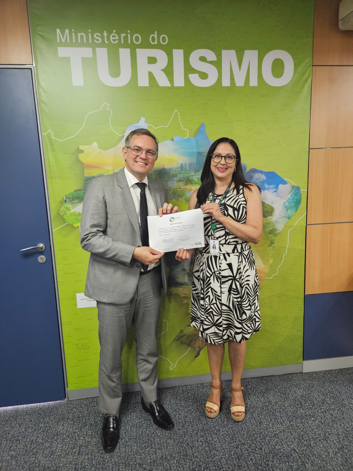 Prefeito busca apoio para o turismo em agenda oficial em Brasília