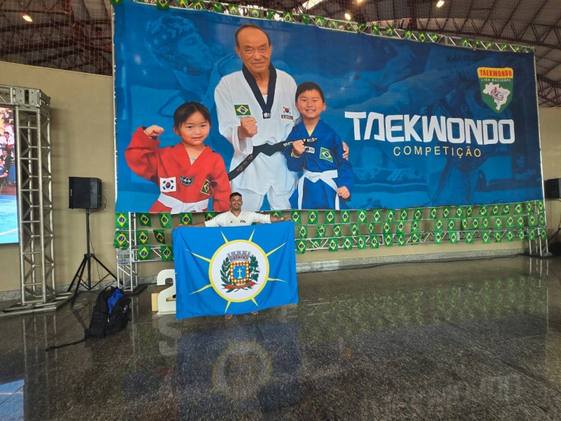 Atleta de Votuporanga conquista medalha de prata na 17ª Copa América de Taekwondo