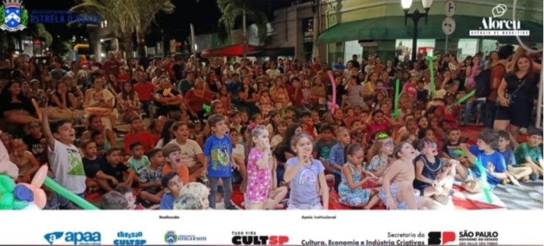 Estrela d’Oeste celebra o Dia das Crianças com o encanto do “Circo Mágico”