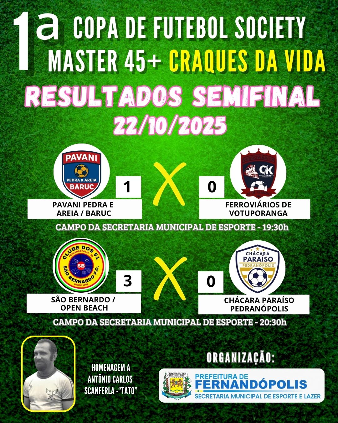 Pavani e São Bernardo farão a grande final da Copa Society