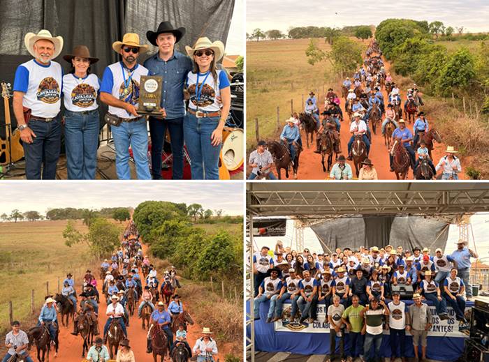 Cavalgada e Queima do Alho marcam o sucesso das comemorações pelos 79 anos de Macedônia
