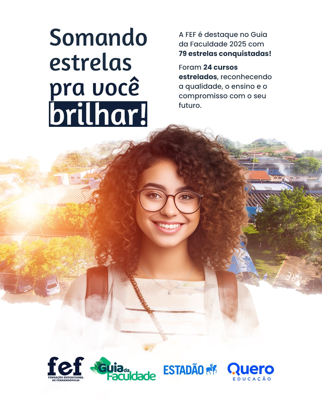 FEF é destaque no Guia da Faculdade 2025 com 24 cursos reconhecidos