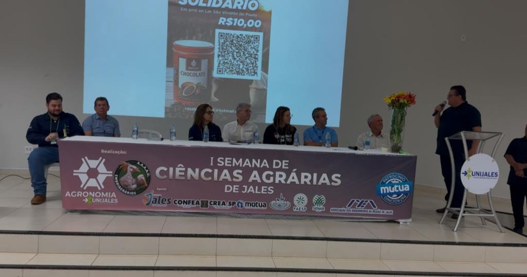 Prefeitura de Jales participa e apoia a I Semana de Ciências Agrárias do Centro Universitário de Jales (Unijales)