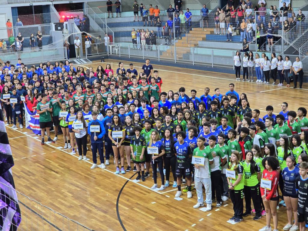 Jales sedia cerimônia de abertura da Final Estadual da 23ª Copa de Handebol do Estado de São Paulo