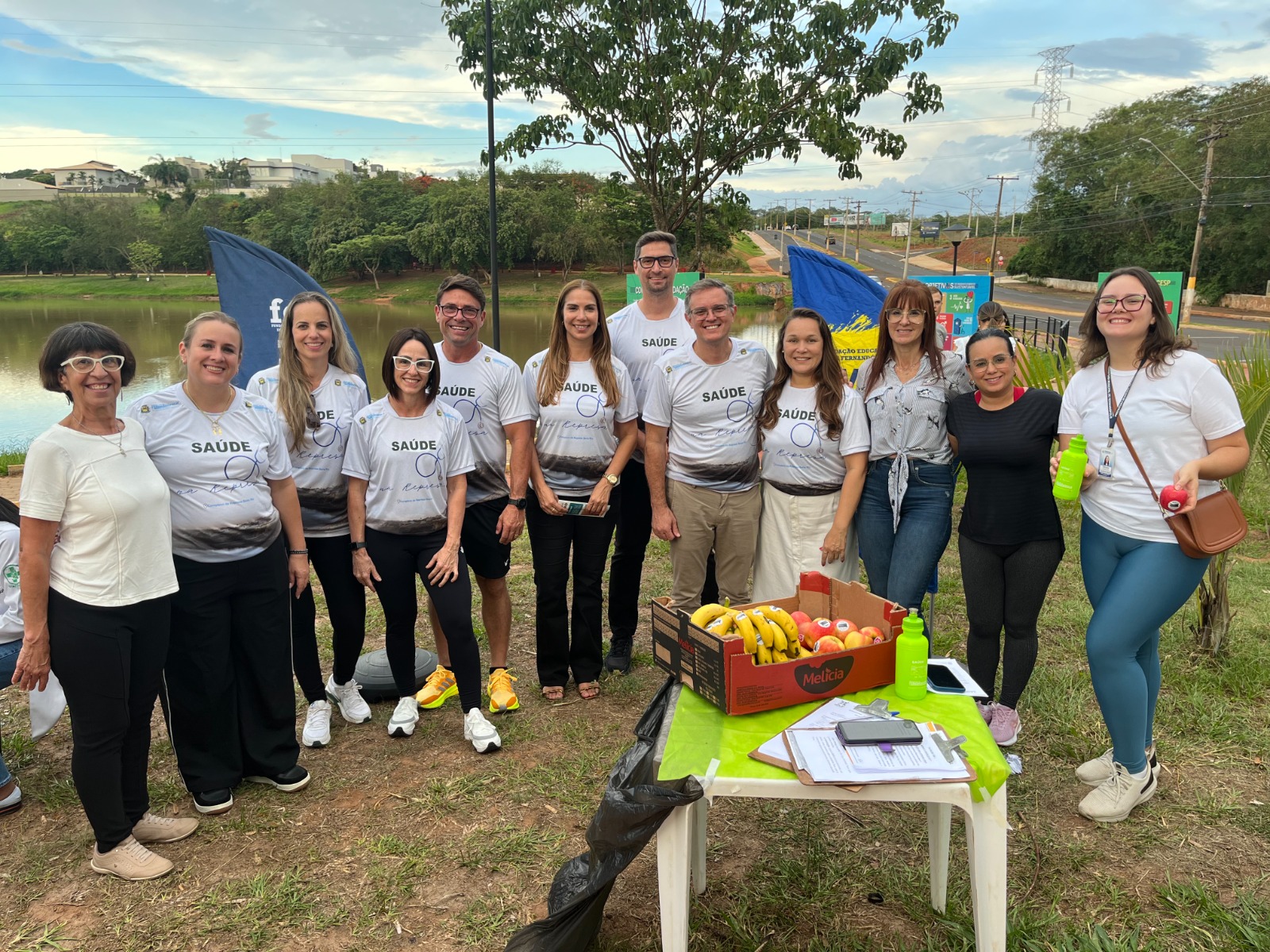 Projeto “Saúde na Represa” atrai público variado