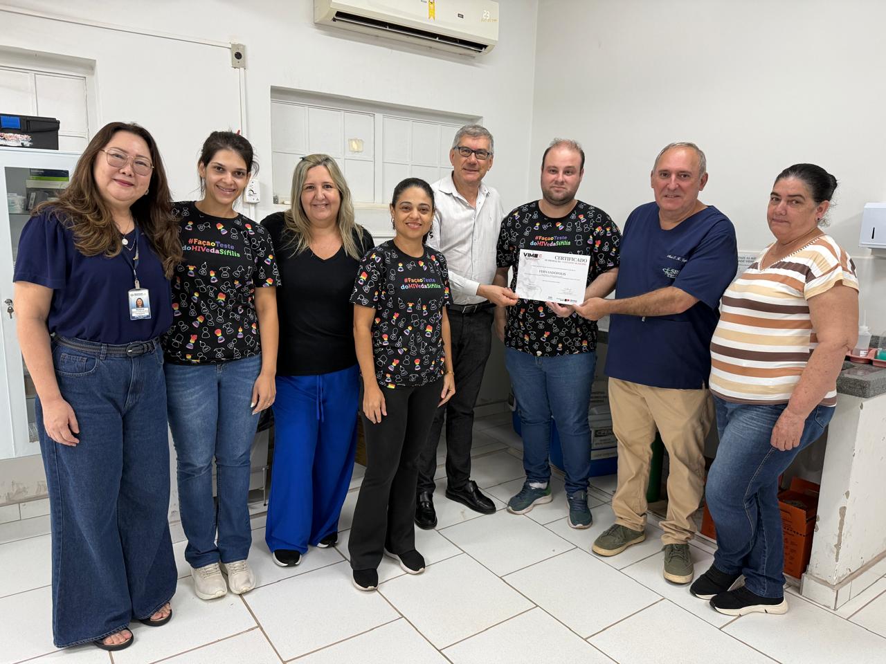 CADIP de Fernandópolis recebe homenagem da Saúde de SP