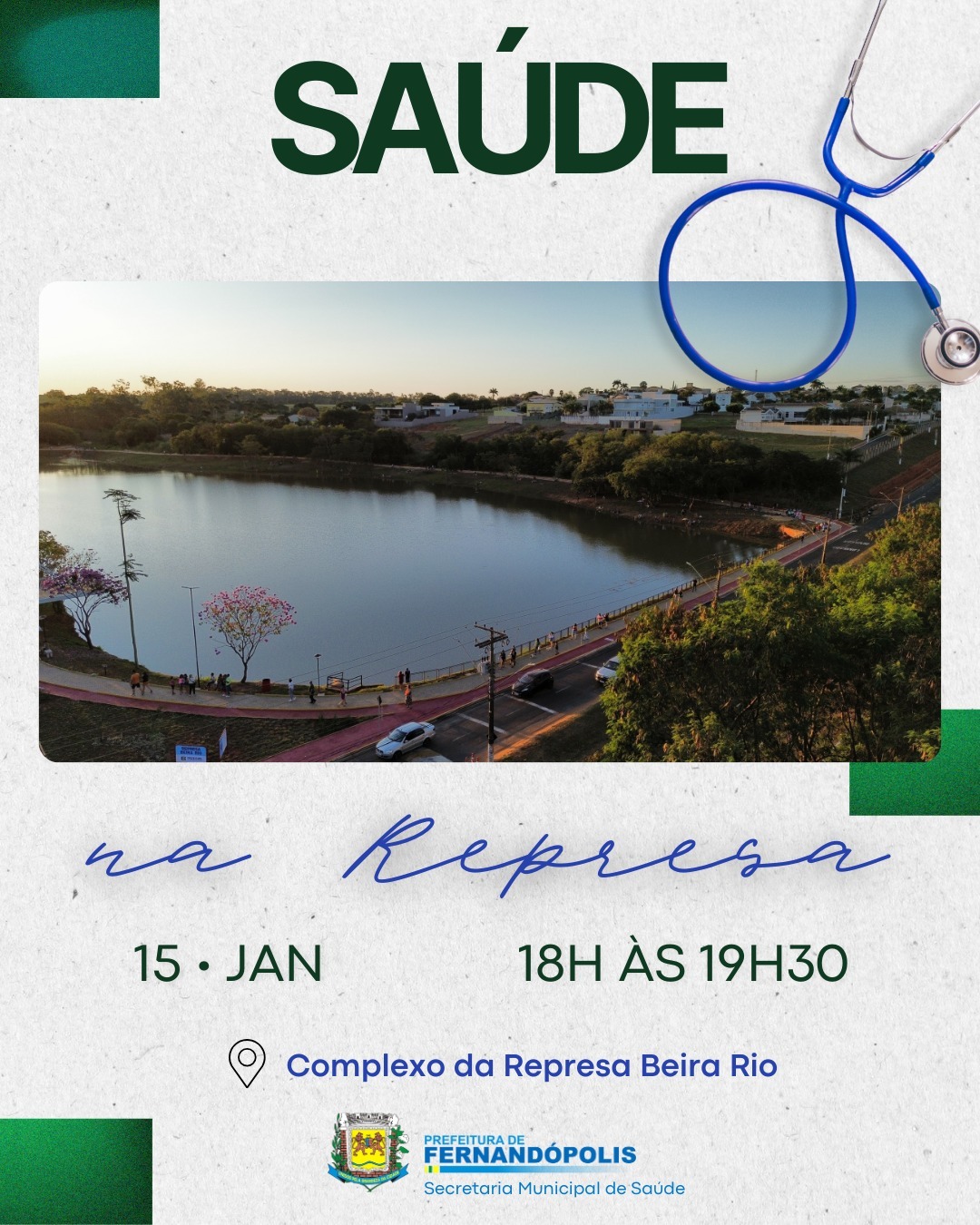 Prefeitura realiza 2ª edição do Saúde na Represa