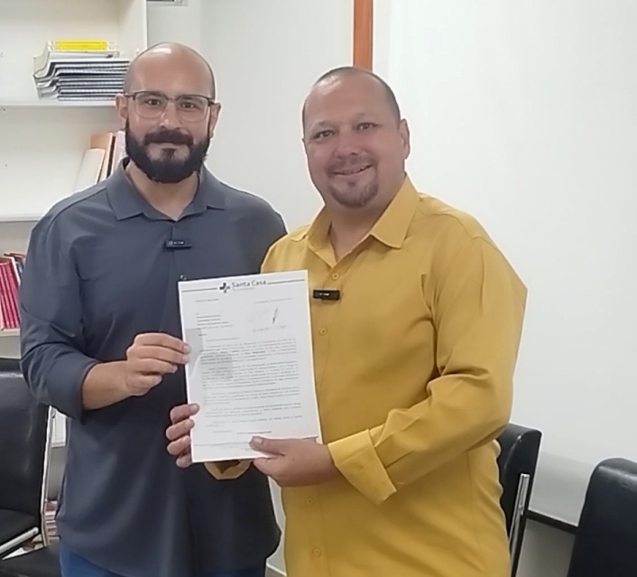 Representante do Ministério da Saúde visita Santa Casa de Fernandópolis para vistoriar serviços e avaliar novos credenciamentos