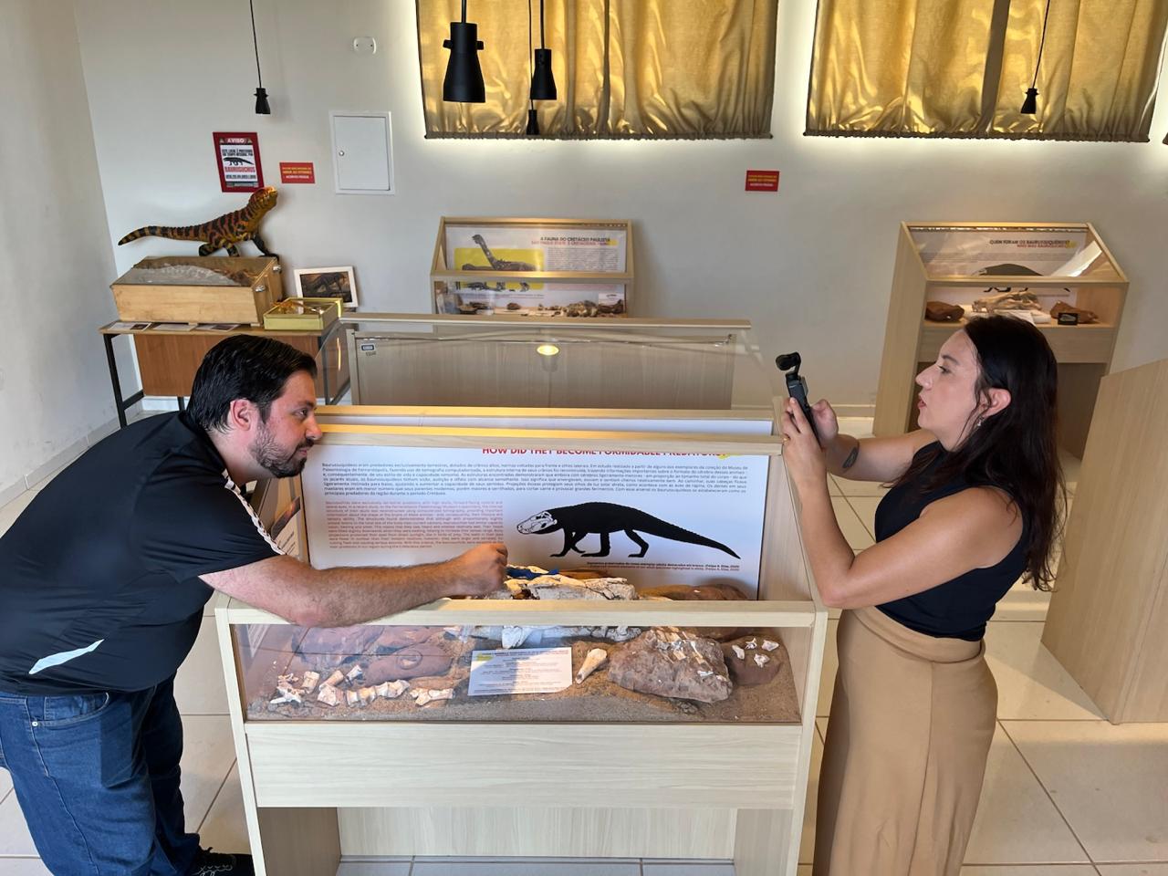 Museu de Paleontologia ganha destaque em documentário sobre a história paleobiológica no Brasil