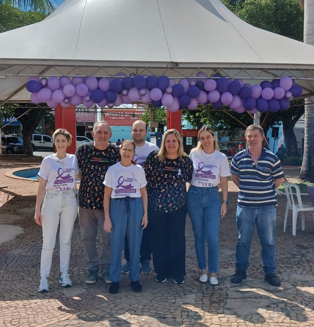 CADIP encerra ações do Janeiro Roxo na Praça Central