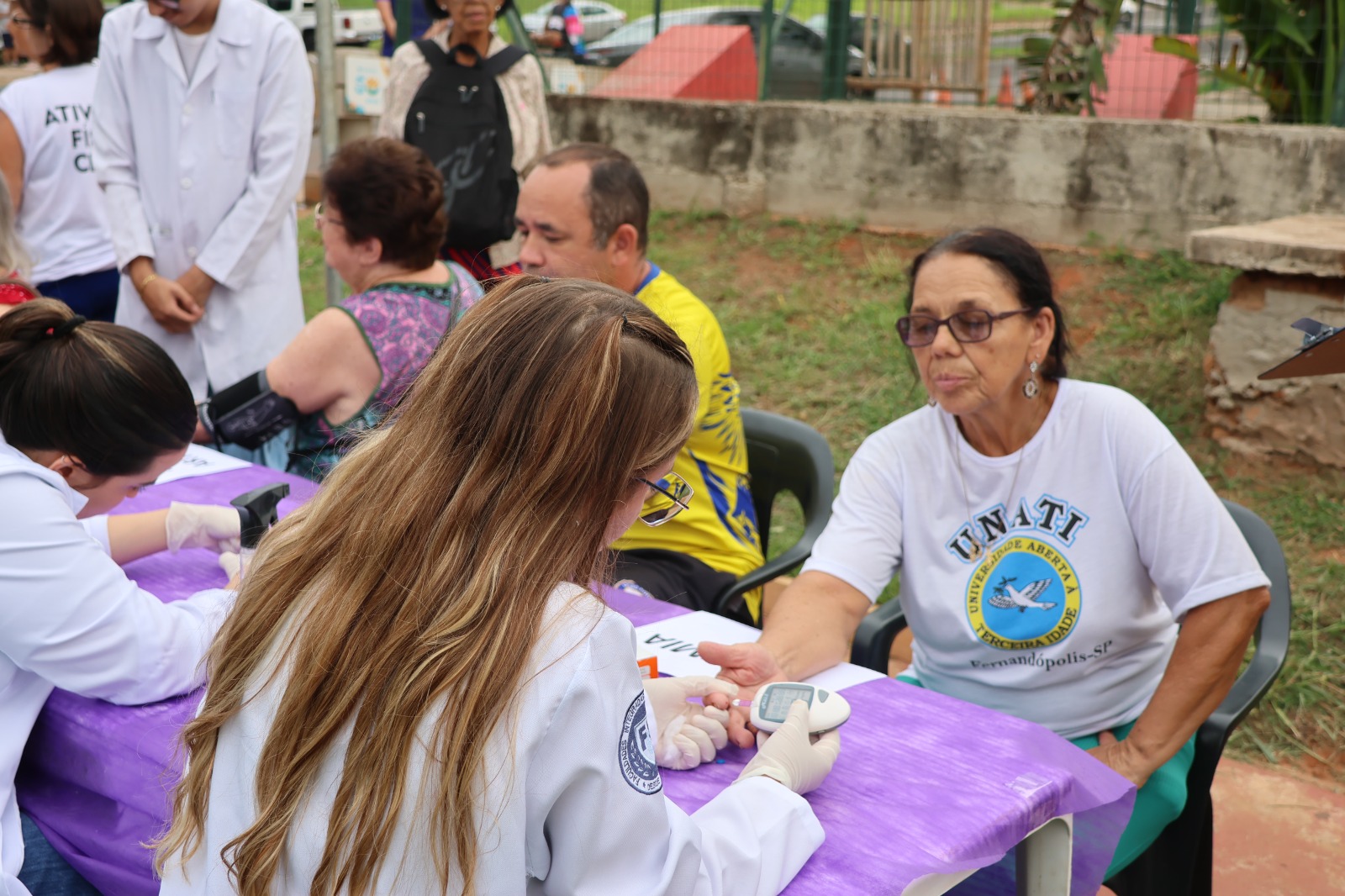 Saúde na Represa celebra Fevereiro Bronze com testes e orientações