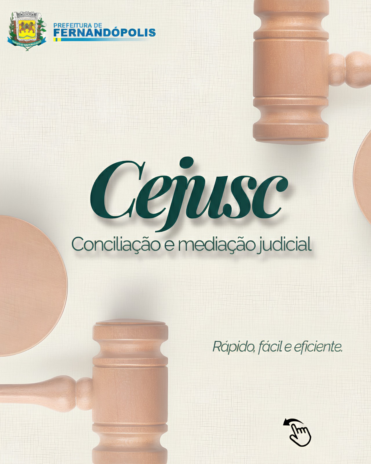 CEJUSC: a solução de conflitos de forma desburocratizada