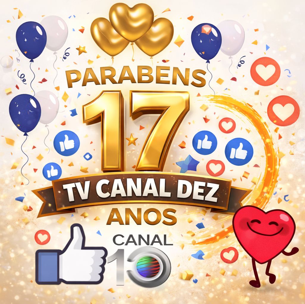 TV Canal 10 de Fernandópolis celebra 17 anos de história, informação e compromisso com a comunidade