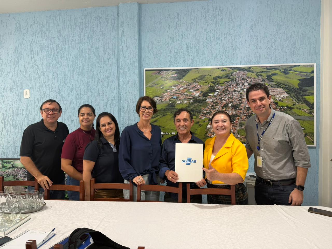 Sebrae-SP e Prefeitura de Pontalinda firmam parceria para plano de desenvolvimento territorial em 2026