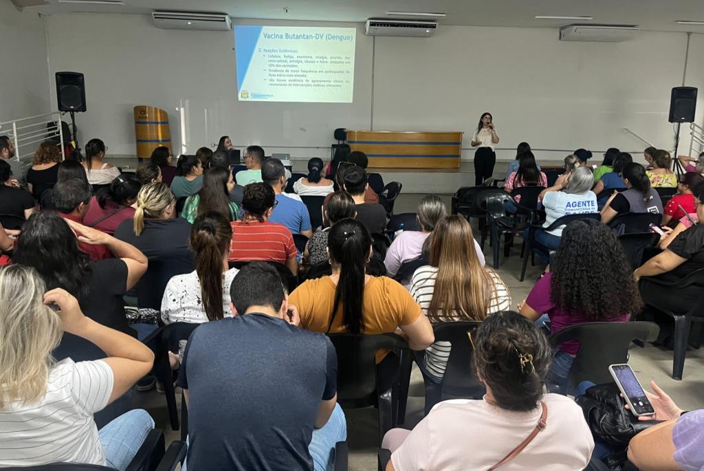 Agentes de saúde são convocados para a campanha de vacinação 2026