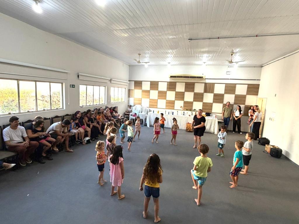 Nova turma de Musicalização Infantil tem início na Casa do Poeta e do Escritor de Jales