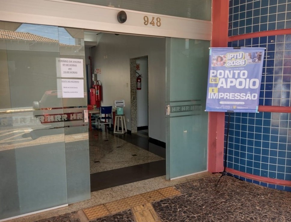 Central de Saúde também é ponto de apoio para impressão do carnê de IPTU