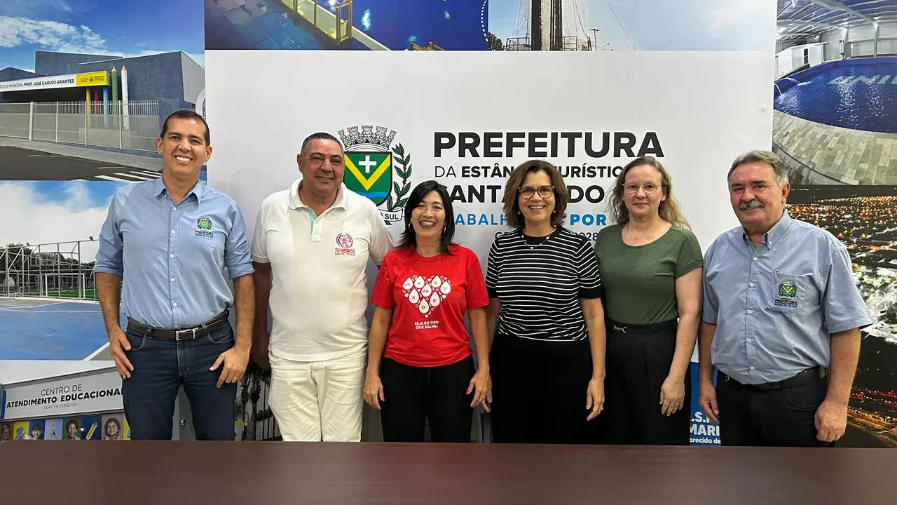 Santa Fé do Sul renova parceria com Hemocentro de Fernandópolis e reforça campanha de doação de sangue