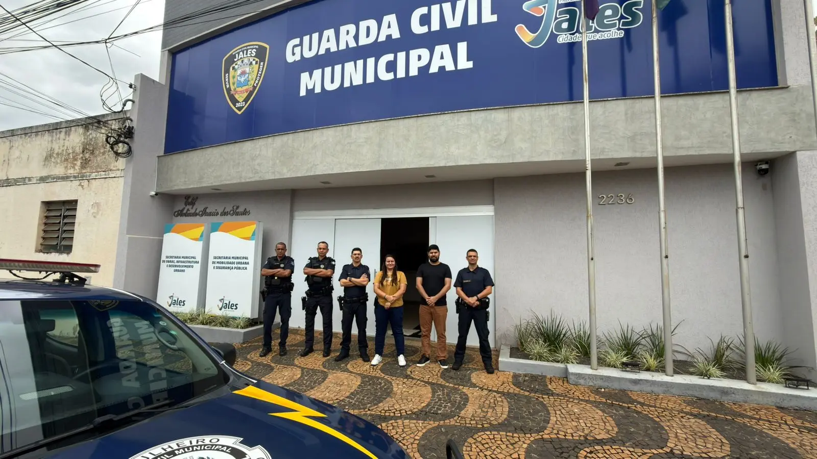 Comando da Guarda Municipal de Santa Fé do Sul discute parceria regional para fortalecimento da segurança pública