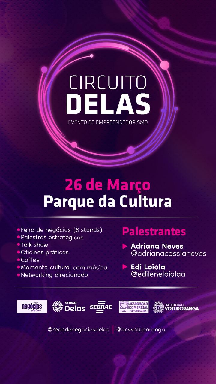 Últimos dias para se inscrever no Circuito Delas em Votuporanga