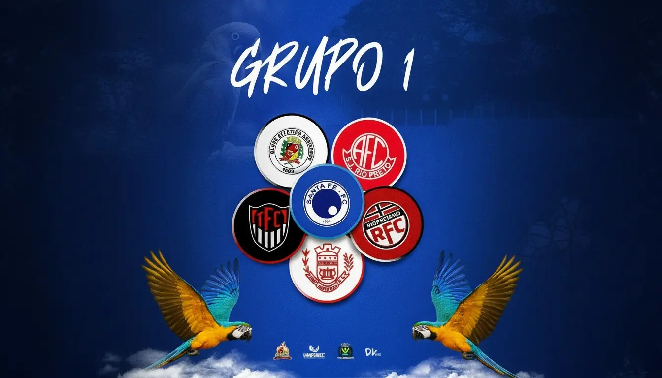 Santa Fé FC retorna ao futebol profissional após décadas e estreia no Campeonato Paulista 2026 – Jogos serão às 19h00