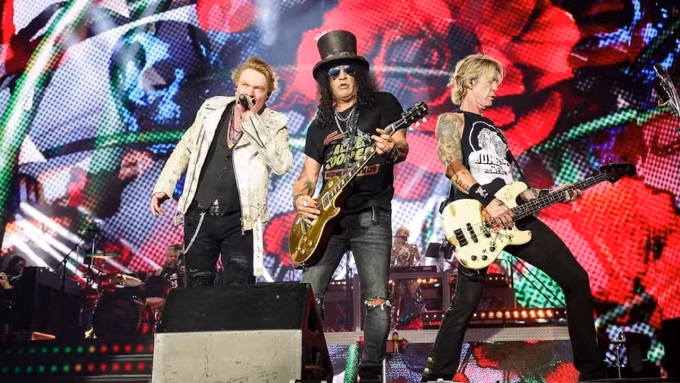 Único show de Guns N' Roses no interior do Brasil terá operação especial com ônibus extras