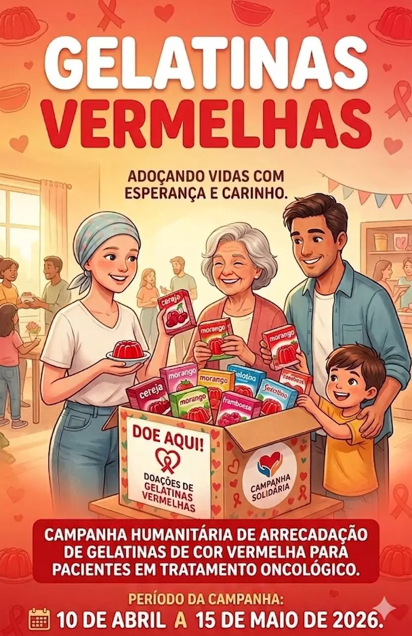 Bombeiros lançam campanha de arrecadação de gelatinas para pacientes com câncer na Região Noroeste