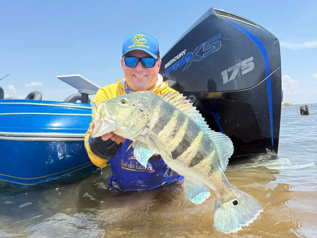 “Rei do Tucunaré” vai receber pela 3ª vez turistas de Minas e Goiás para Turismo de Pesca Esportiva no início de maio e deve gerar meio milhão de reais na cidade