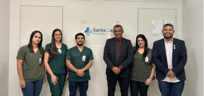Santa Casa recebe visita institucional para fortalecer a fisioterapia hospitalar
