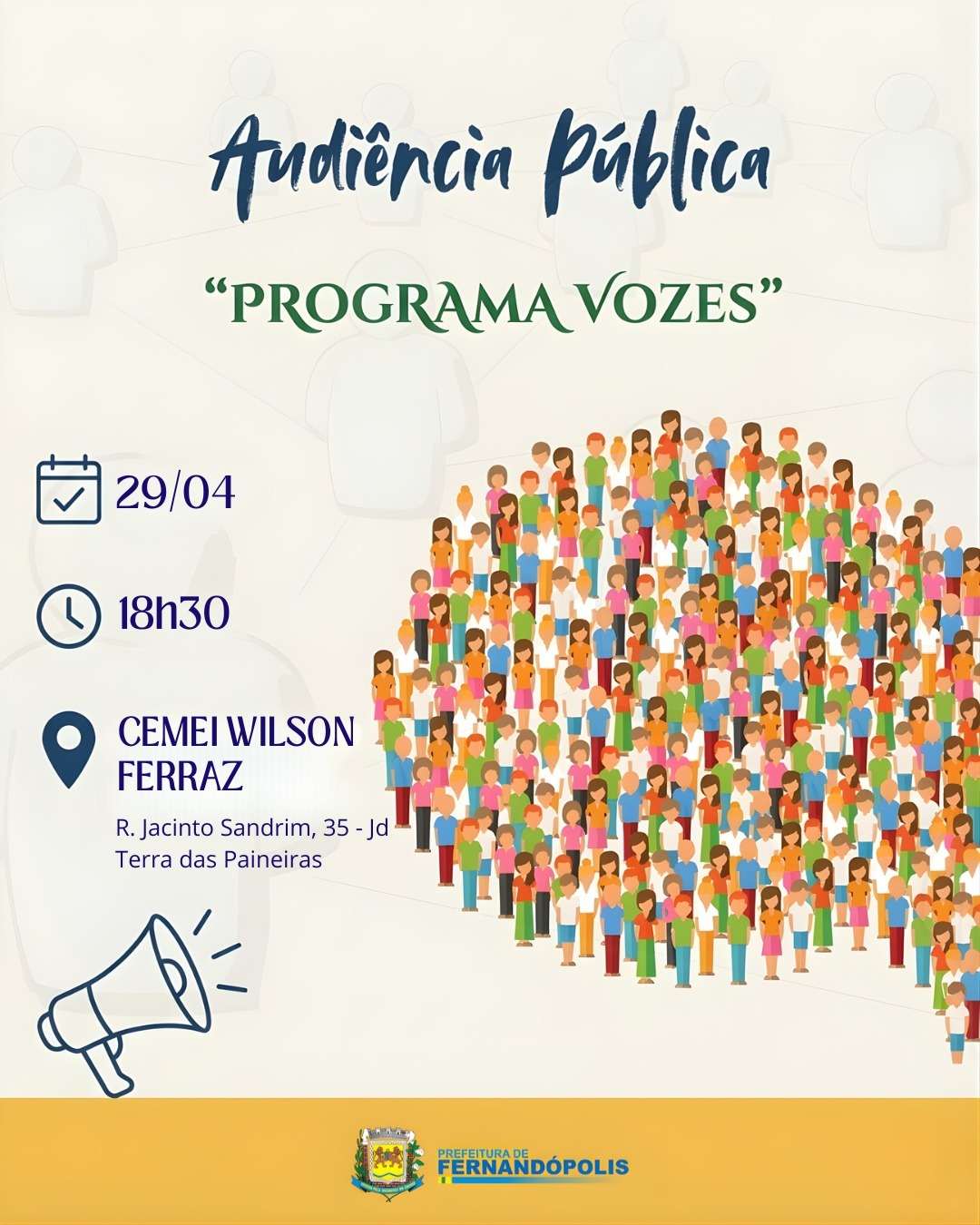 Prefeitura realiza audiência pública no Terra das Paineiras