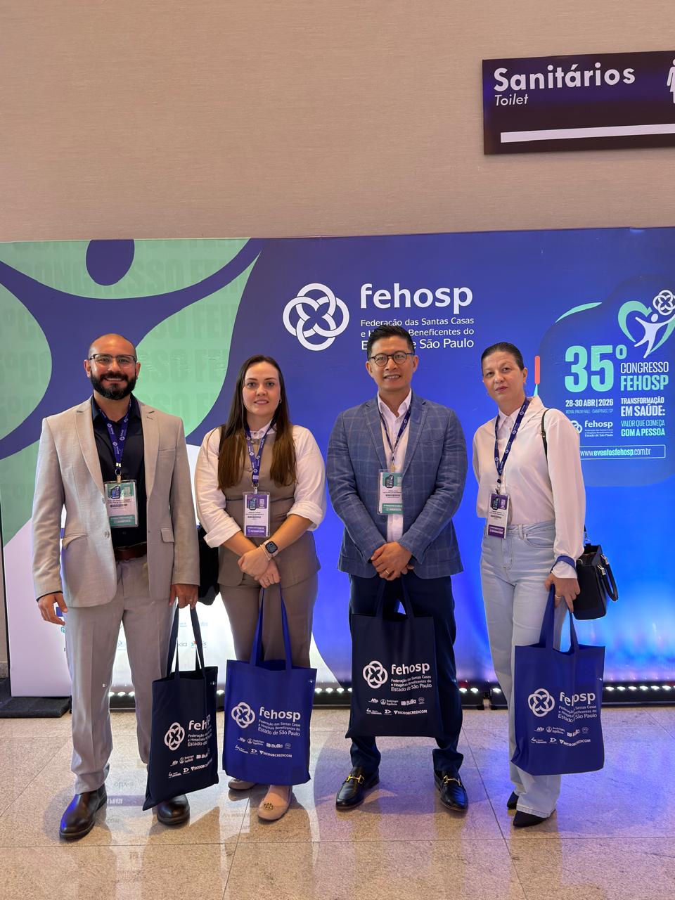 Santa Casa de Fernandópolis participa do 35º Congresso da FEHOSP em Campinas