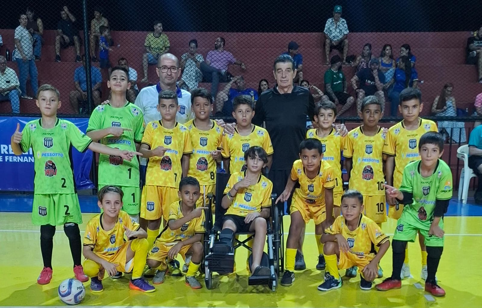 Equipes de Fernandópolis avança às finais nas três categorias do futsal de base