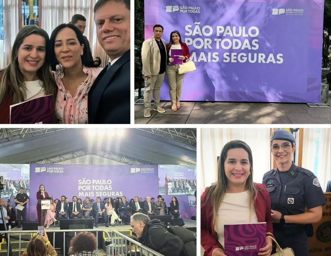 Primeira-dama de Guarani d’oeste participa do SP Por Todas Mais Seguras