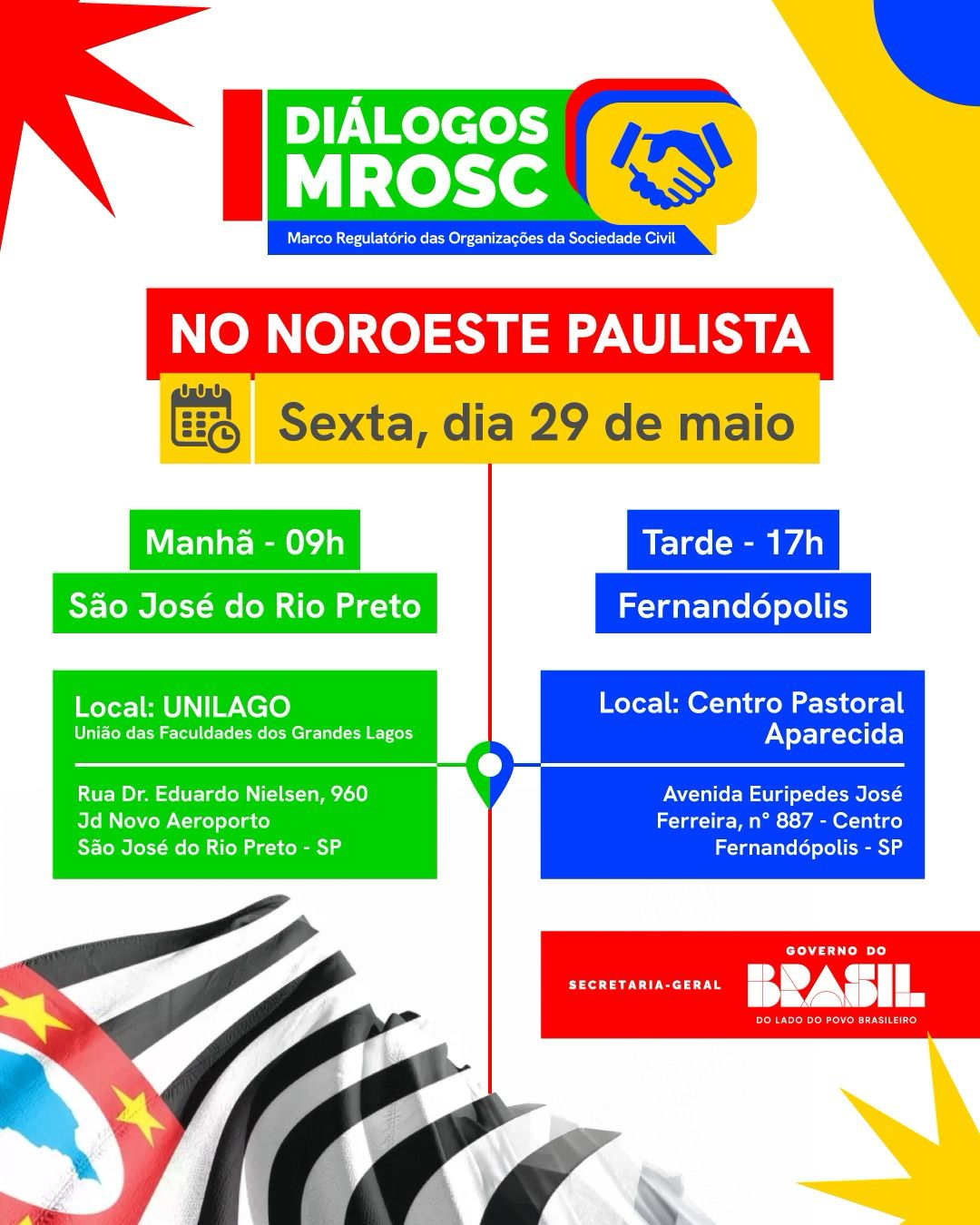 Organizações da Sociedade Civil da Região do Noroeste Paulista/SP promovem encontro em Fernandópolis