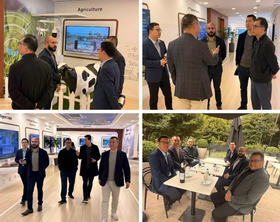 Comitiva de Fernandópolis busca investimentos com grupo chinês e representantes da Huawei no Morumbi