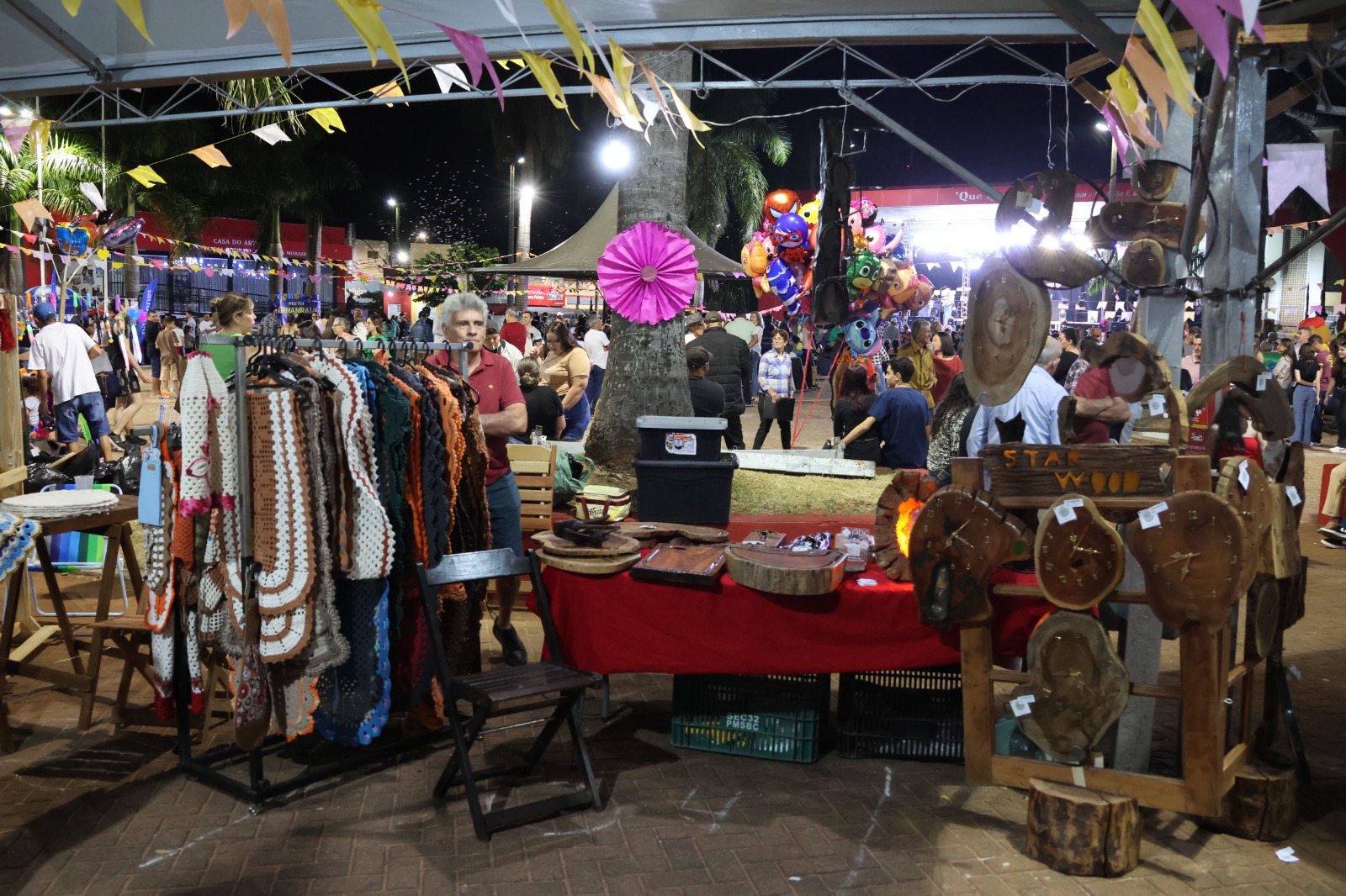 Entidades sociais e artesãos ganham protagonismo no Fernanraiá
