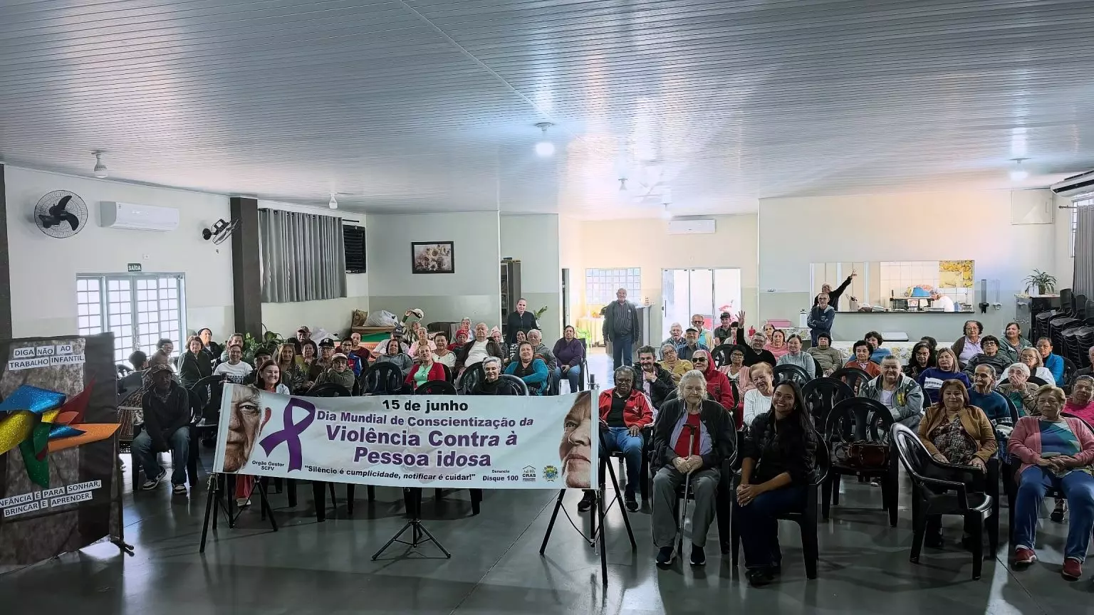 Guarani d’Oeste realiza palestras para combater o trabalho infantil e a violência contra idosos