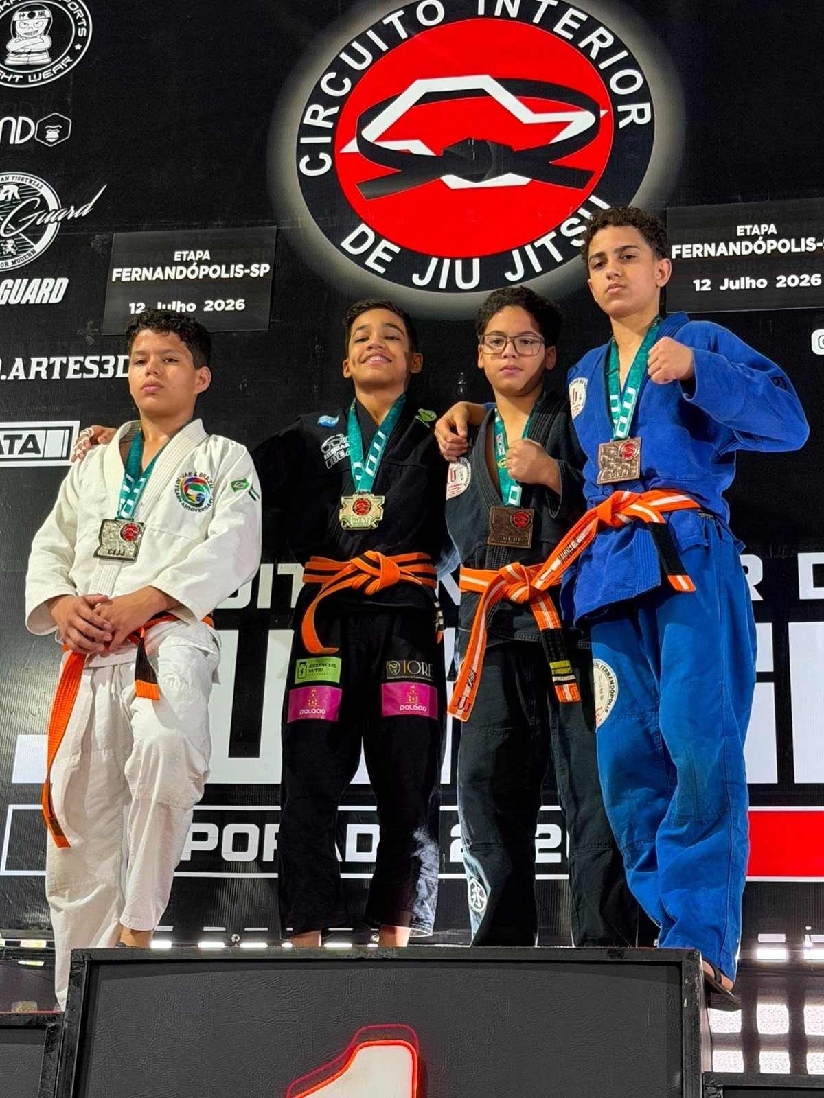 Fernandópolis sedia grande etapa do Circuito Interior de Jiu-Jitsu