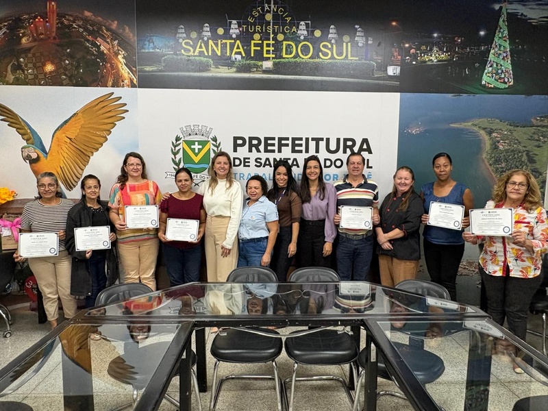 Sebrae-SP certifica participantes do projeto Atitude Empreendedora em Santa Fé do Sul e Palmeira d'Oeste