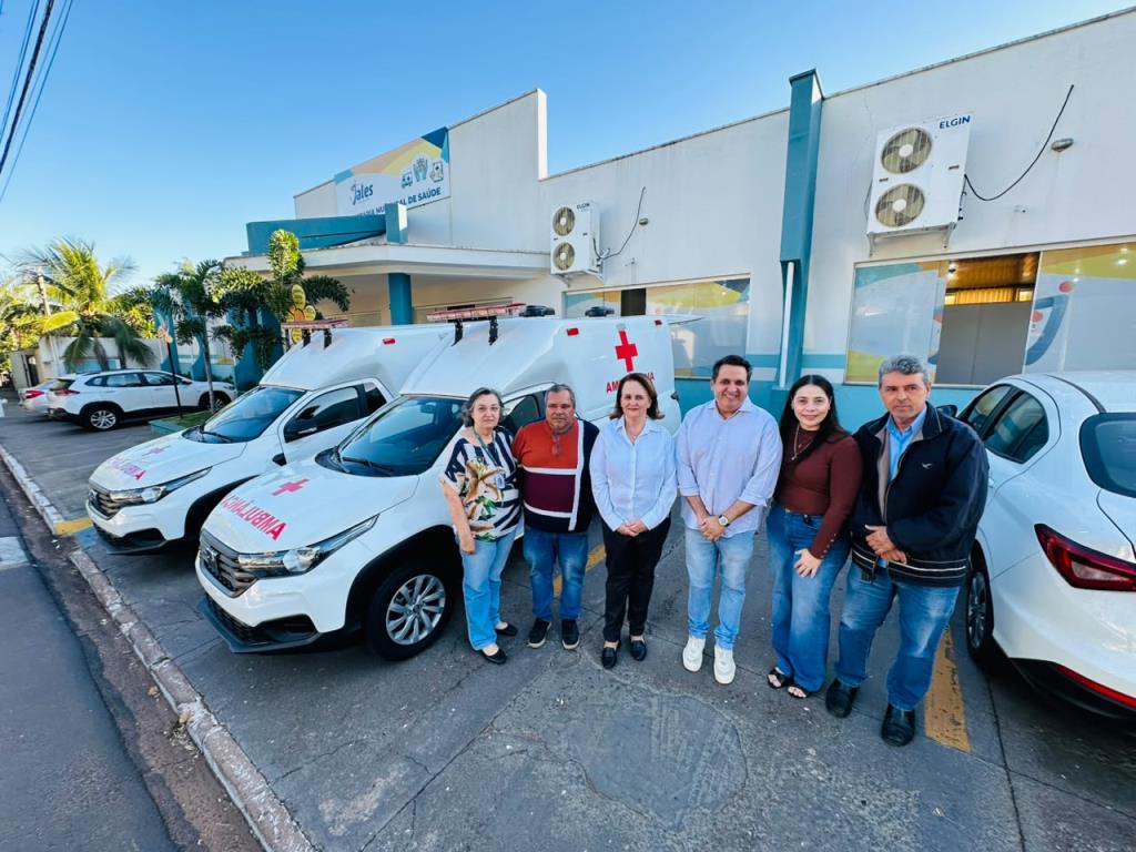 Prefeitura de Jales fortalece transporte de pacientes com a compra de novas ambulâncias