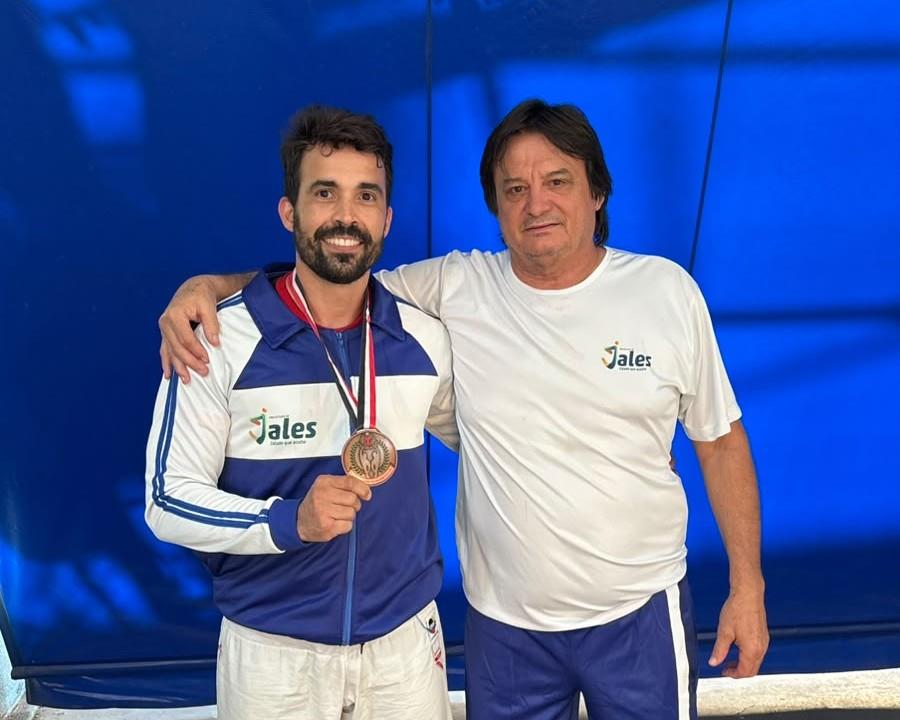 Jales conquista medalha de bronze no Karatê nos 68º Jogos Regionais