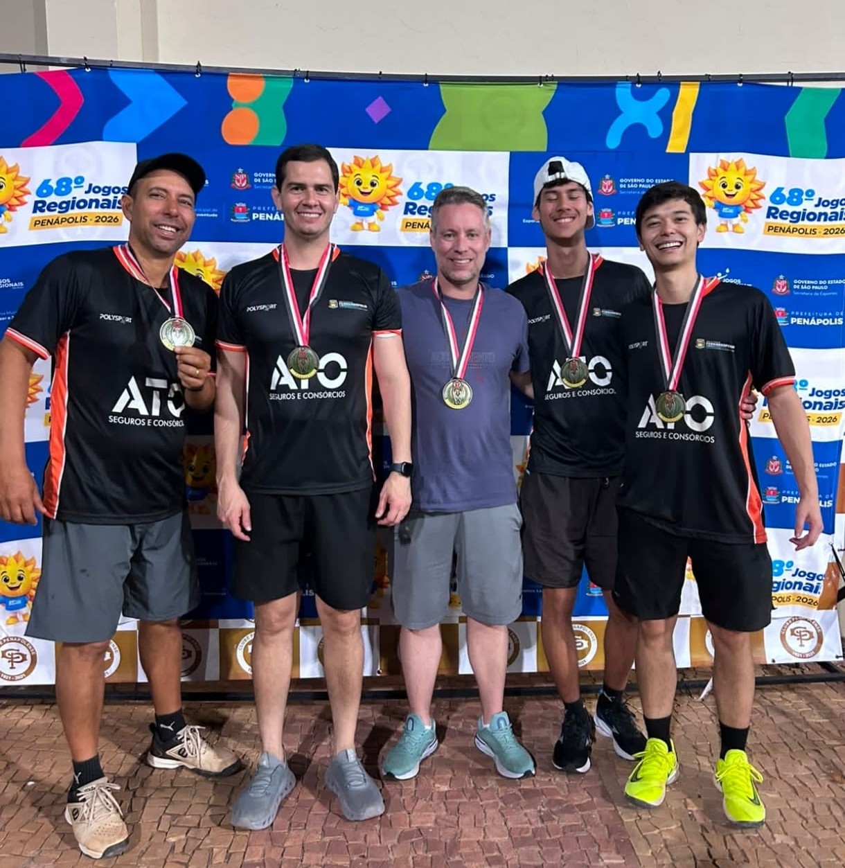 Fernandópolis conquista ouro no tênis e mais quatro medalhas nos Jogos Regionais