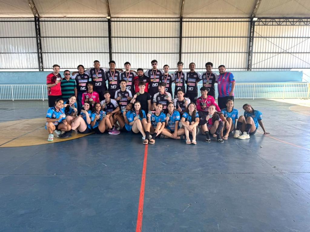 Handebol Masculino conquista ouro e Handebol Feminino e Tênis Feminino garantem prata para Jales nos Jogos Regionais