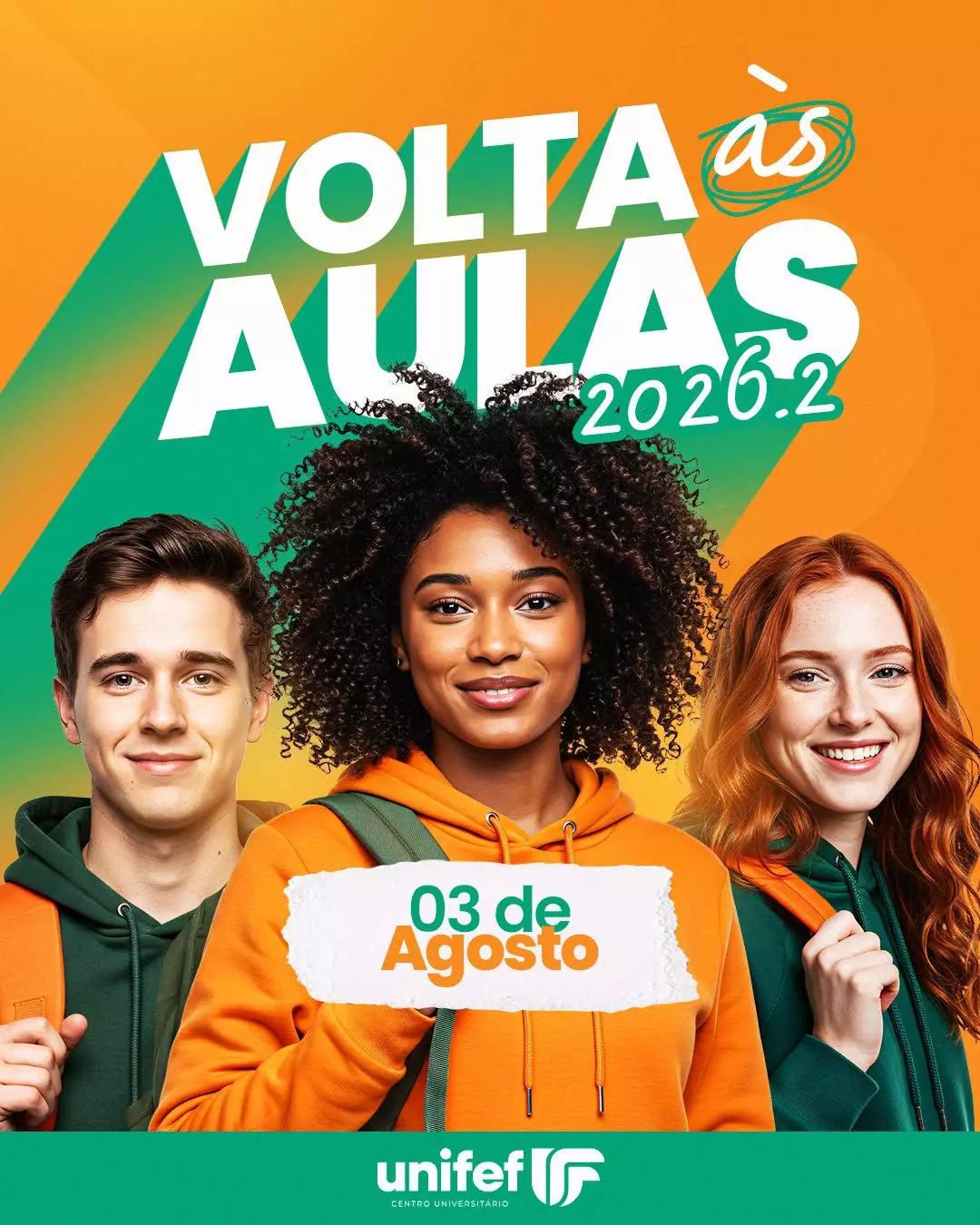 UNIFEF abre inscrições para Vestibular de Inverno e transferência de alunos com bolsas de estudo