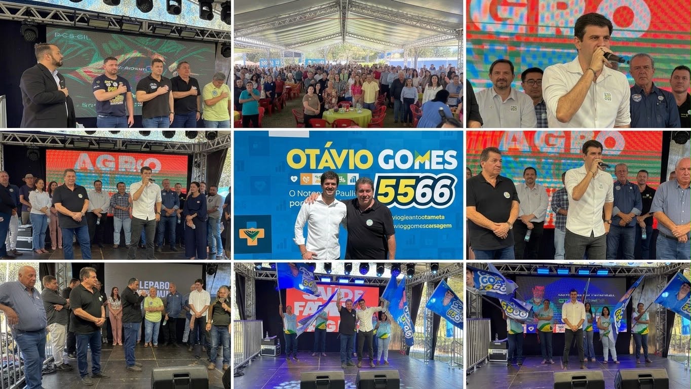 Candidatura de Otávio Gomes reúne políticos e lideranças em Estrela d’Oeste