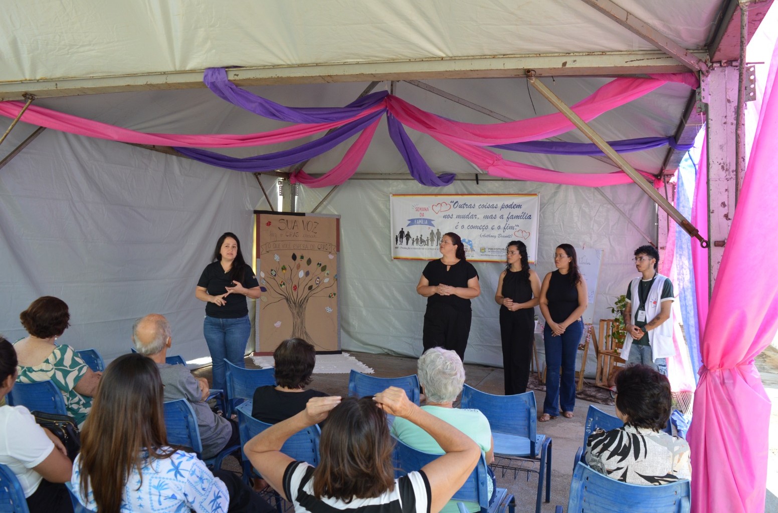 CRAS de Fernandópolis comemora a “Semana da Família”